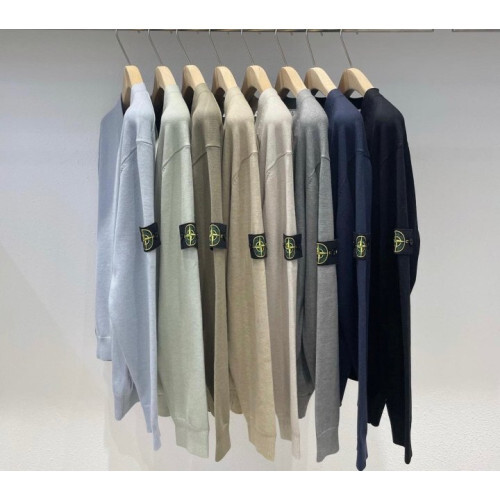 Stone Island 스톤아일랜드 와펜 로고 니트 가디건