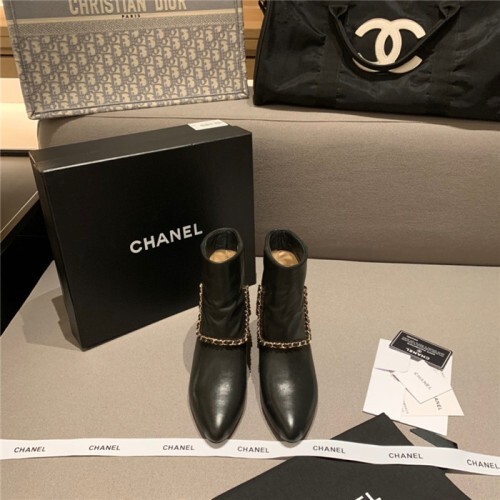 CHANEL 샤넬 여성용 부츠 (굽높이4.5CM) C93322