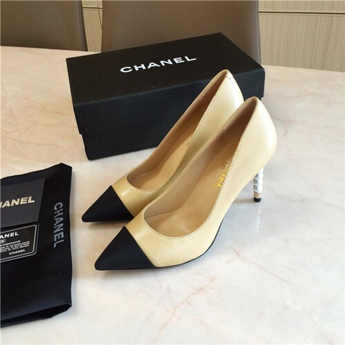 Chanel 샤넬 힐 굽높이8CM C1988-2