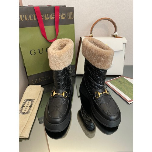 GUCCi 구찌 여성용 털부츠 G40008